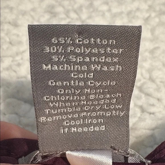 Ann Taylor Deep Purple Blouse - Picture 7 of 7